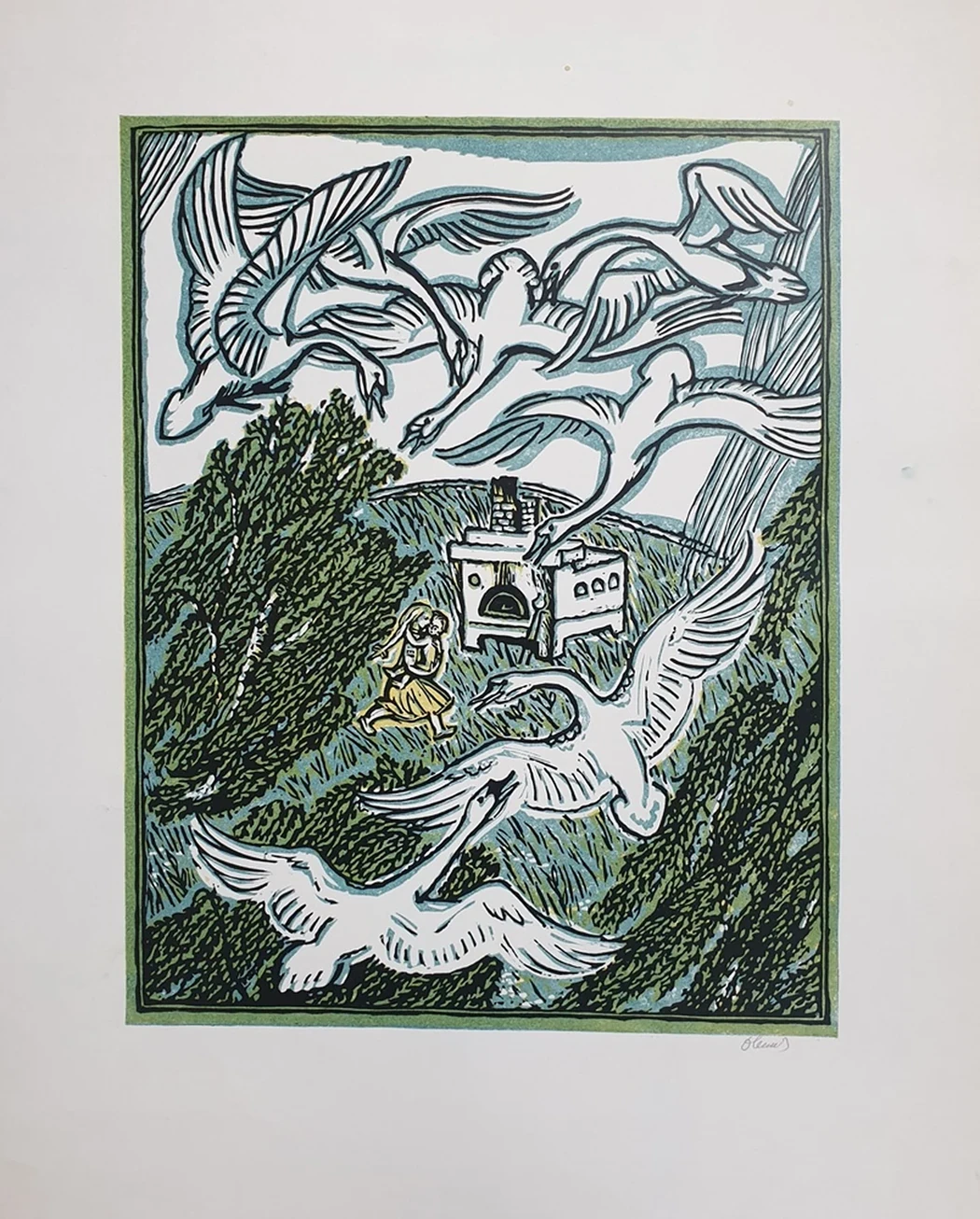 lot 45. «Гуси-лебеди»
