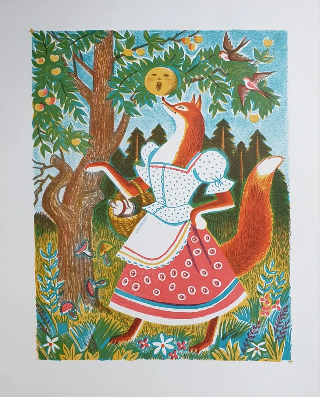 lot 73. «Колобок и лиса»