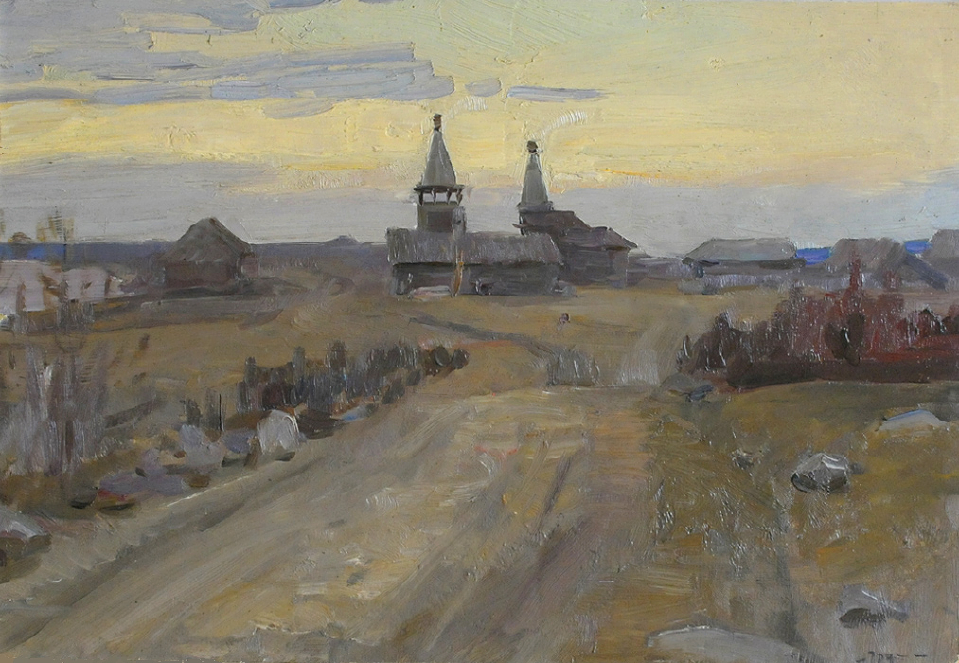 «Погост. Заонежье.», 1962, Грушко А.Б.