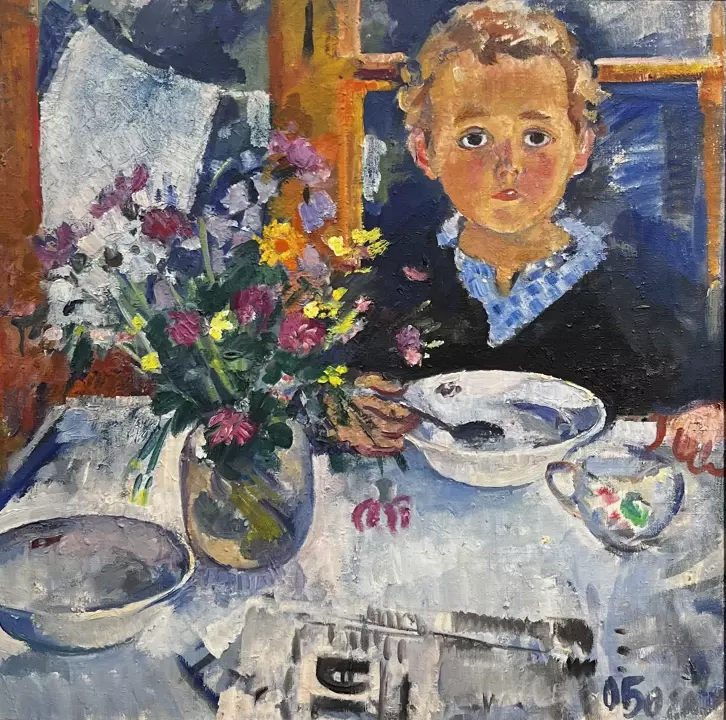 «Федя», Богаевская Ольга Борисовна, художник, купить картину, купить, работы, выставка, живопись, галерея ОПХ, портреты, выставка портретов, соцреализм