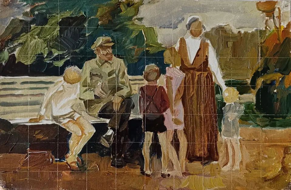 «Ленин и дети» Решетников О.М.