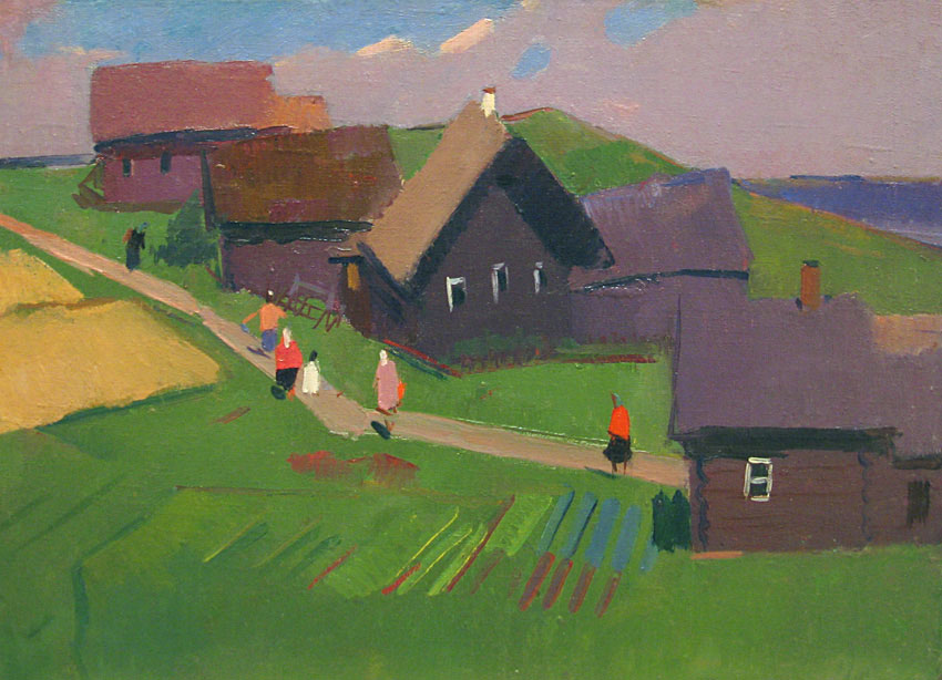 «Изборск. Улочка.», 1959, Осипов С. И.