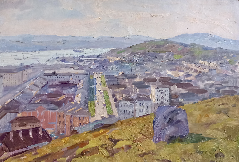 «Мурманск», Прошкин В.В., художник, картина, живопись, купить картину