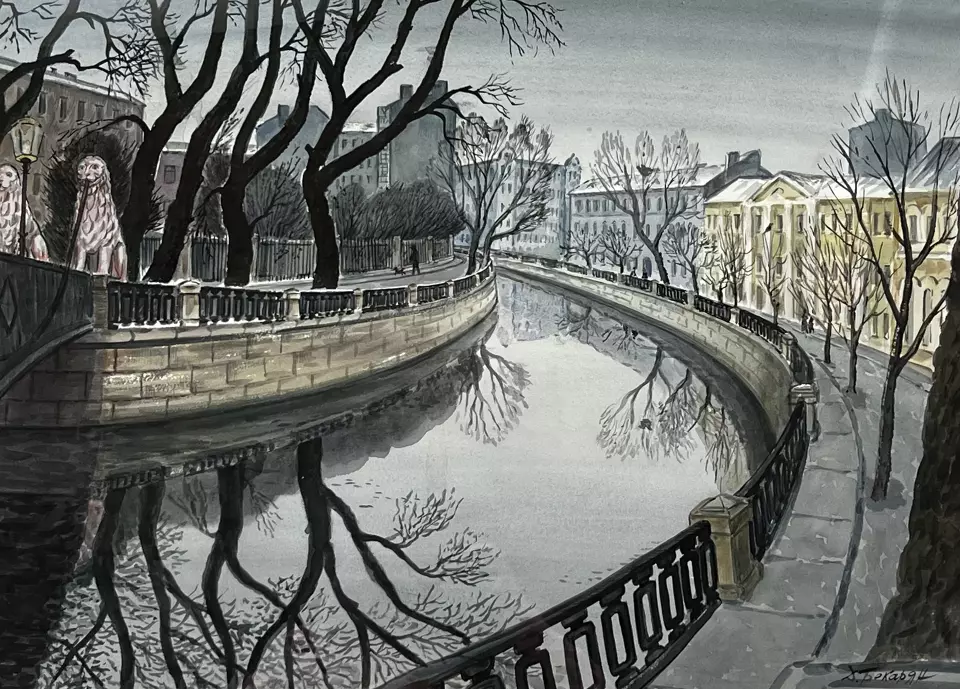 «Львиный мостик», Бекарян Дзовинар Аровна, художник, купить картину