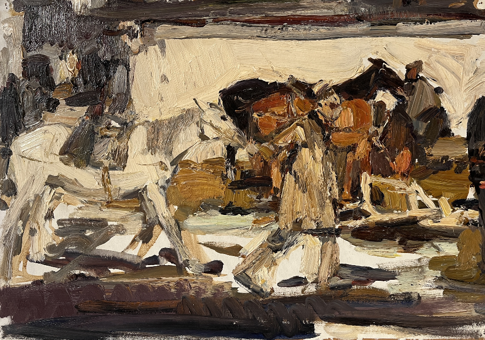 «Улица», Тюленев В.И., художник, купить картину
