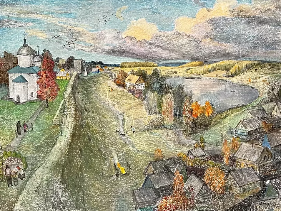 «Изборск», Бекарян Дзовинар Аровна, художник, купить картину