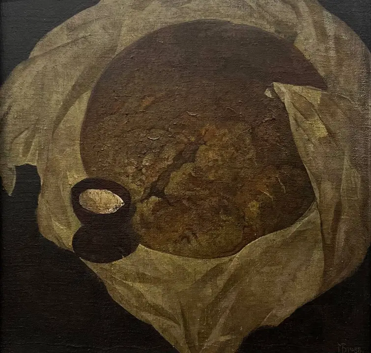 «Хлеб», Борисова Марина Борисовна, художник, купить картину, купить, работы, аукцион, живопись, галерея ОПХ, Bidspirit, бидспирит, магазин, выставка