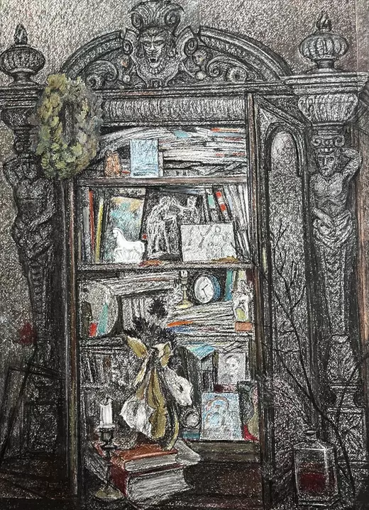 «Старинный шкаф», Бекарян Дзовинар Аровна, художник, купить картину 