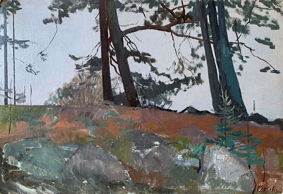 «Этюд», 1960-е, Саксон В.С.