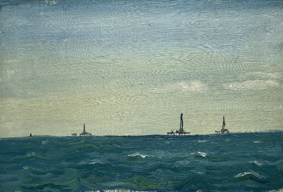 «Каспийское море», Кукушкин О.Г., картины, купить картину, художник, живопись
