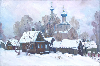 «Зима в Голубково», Егошина Вера Алексеевна, художник, купить картину