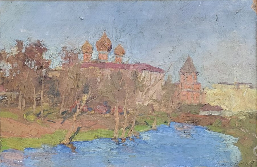«Измайловский монастырь», Попков В.Е., художник, купить картину