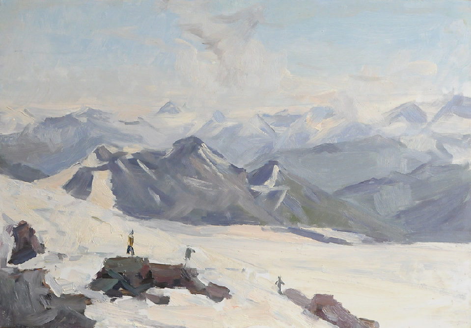 «На высоте вечных снегов», 1960, Петров Б.С.
