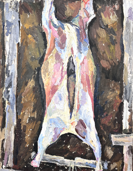 «Туша», Егошин Г.П., картина, живопись