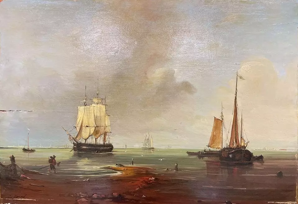 «Морской пейзаж», конец 19 века