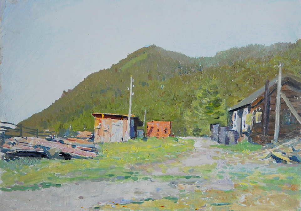 «Байкал. Большие коты.», 1958, Саксон В.С.