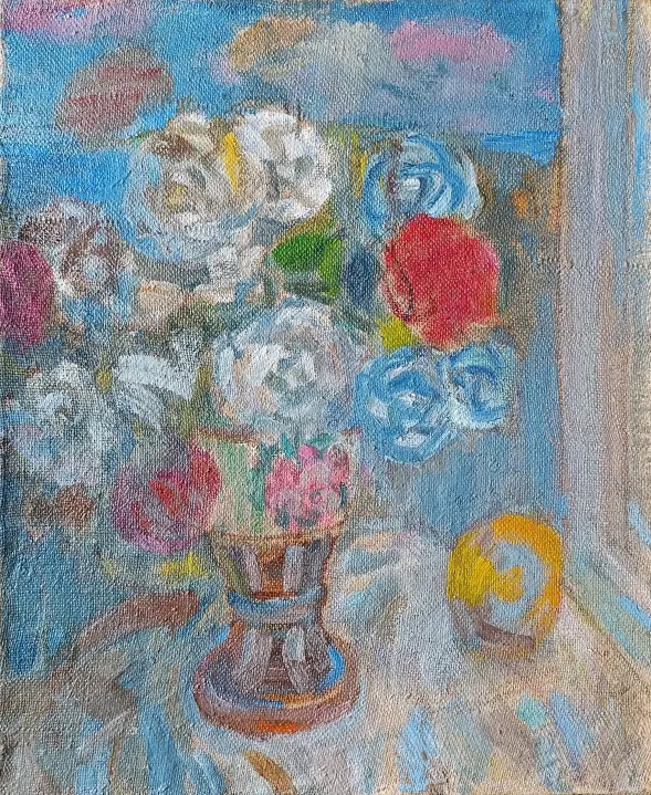«Натюрморт. Розы» Яковлев Ю.Н.
