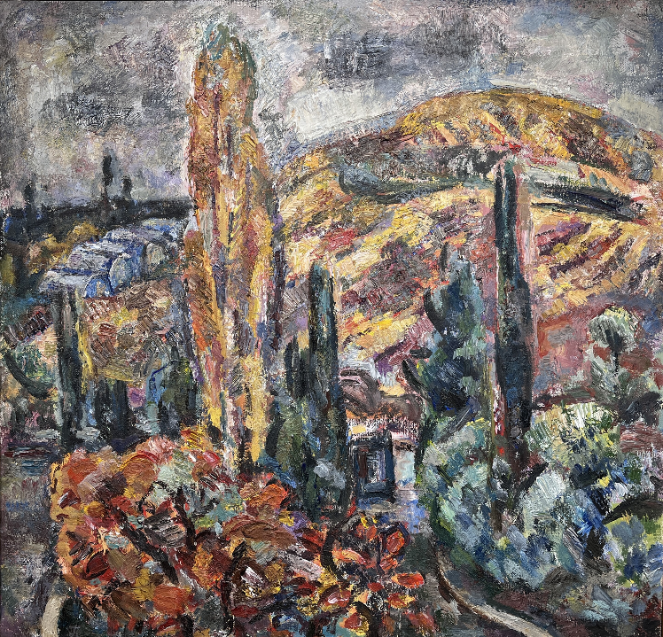 «Осень. Виноградники»,Егошин Г.П., картина, живопись