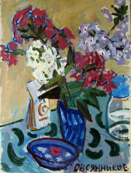 «Флоксы», Овсянников Илья, художник, купить картину