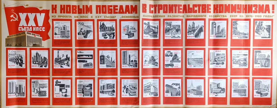 «К новым победам в строительстве коммунизма!» Попов Н.К.