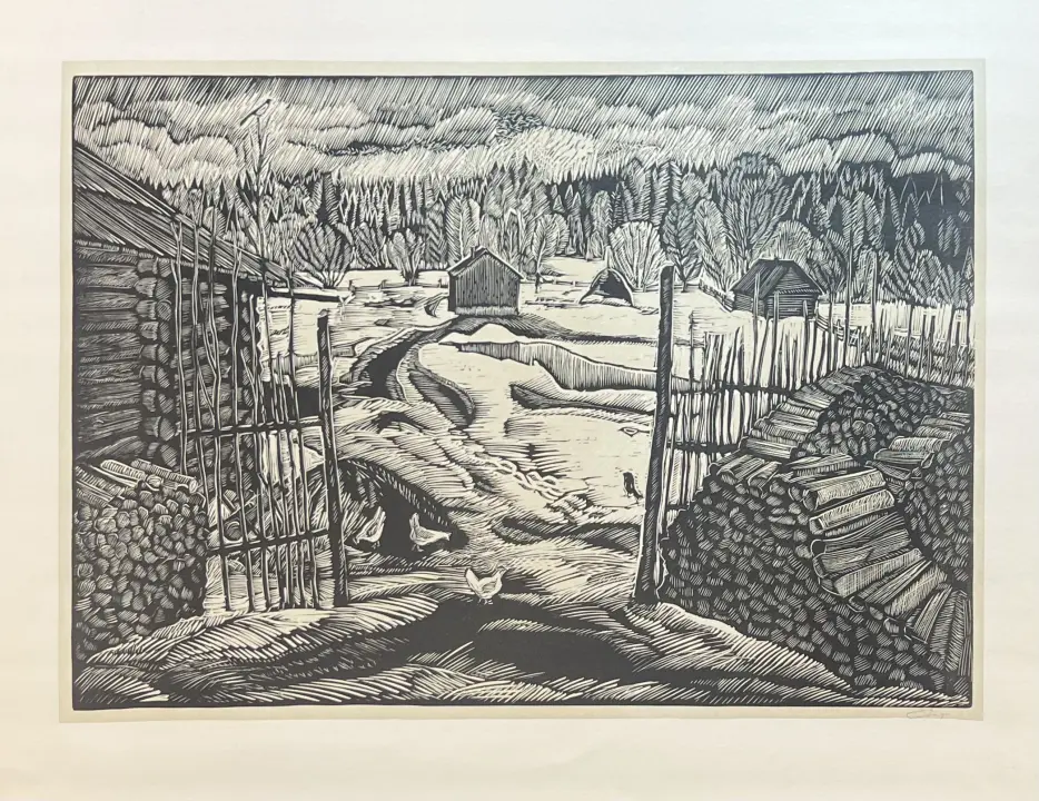 Перминов Сергей Андреевич, художник, купить картину, купить, работы, графика, аукцион, бидспирит, галерея ОПХ, Bidspirit