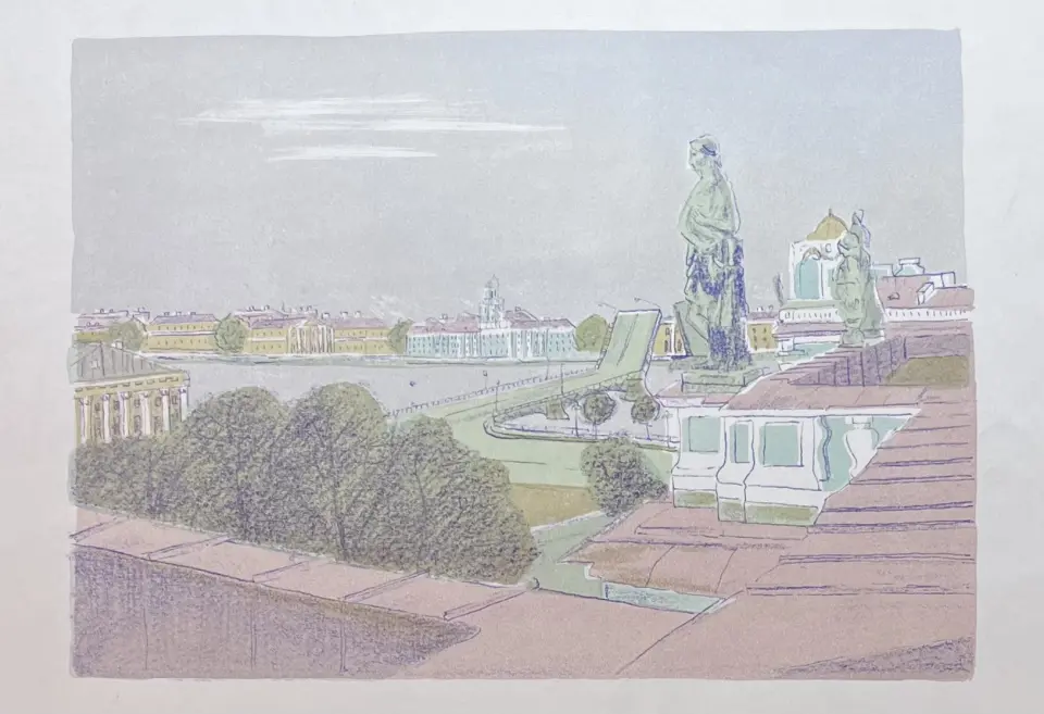 Кукушкин Олег Геннадьевич, художник, купить картину, купить, работы, графика, галерея ОПХ, аукцион