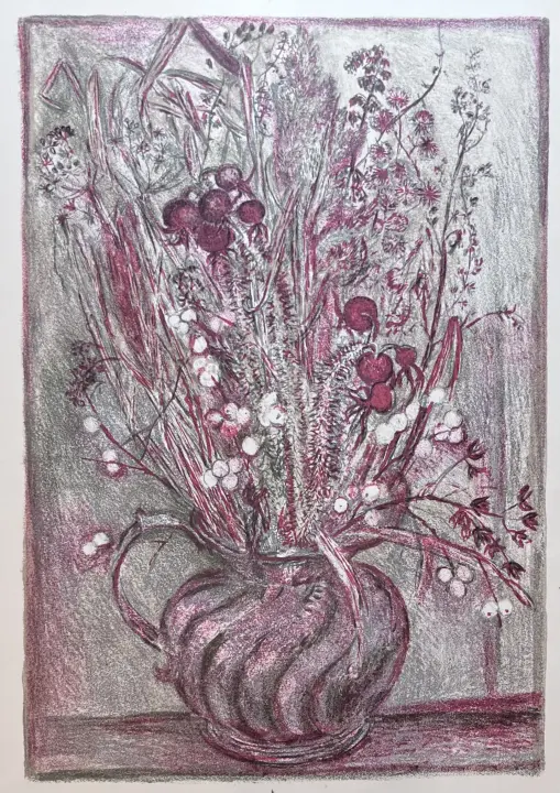 Левина М., художник, купить картину, купить, работы, графика, галерея ОПХ, аукцион
