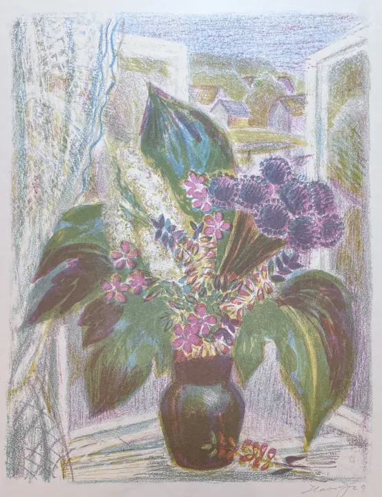 Натаревич Елена Михайловна, художник, купить картину, купить, работы, графика, галерея ОПХ, аукцион