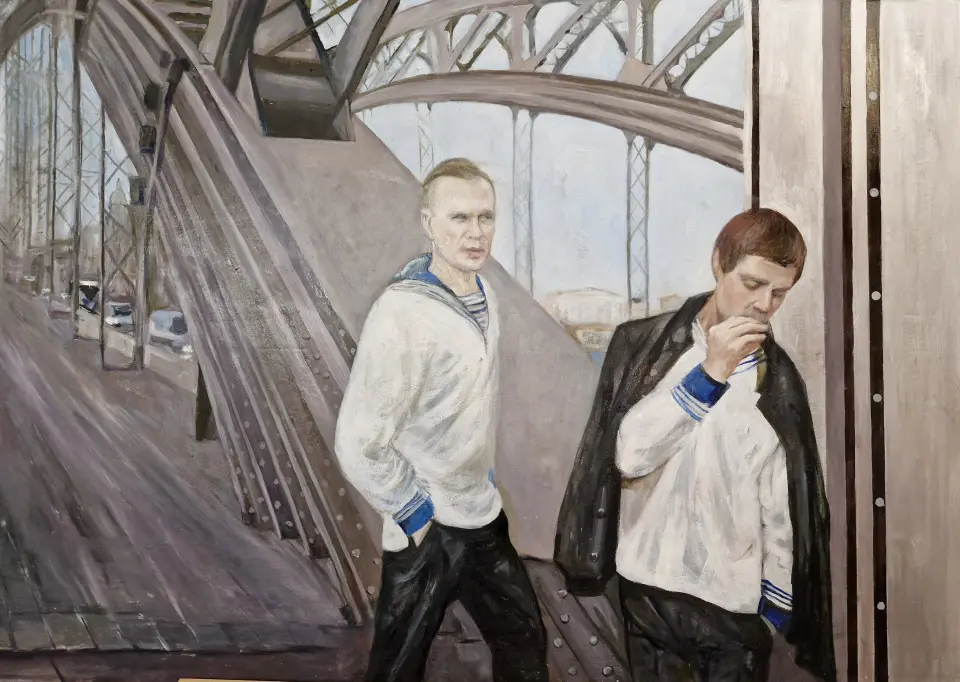 &laquo;На мосту&raquo;, Матвеева Белла, художник, купить картину, купить, работу, живопись