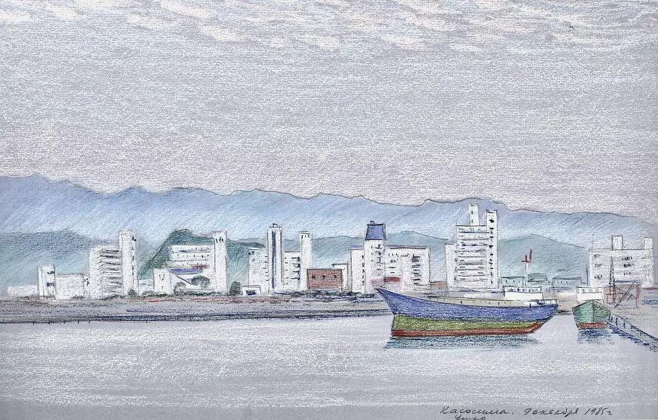 «Кагосима. Утро», Кукушкин О.Г., 1985