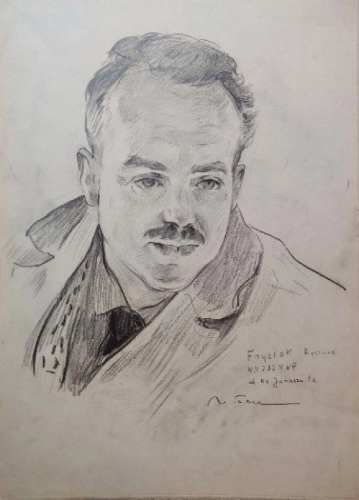 «Frysiak Ryszard», Пентешин Иван Мильевич, художник, купить картину, купить, работы, графика, галерея ОПХ, аукцион