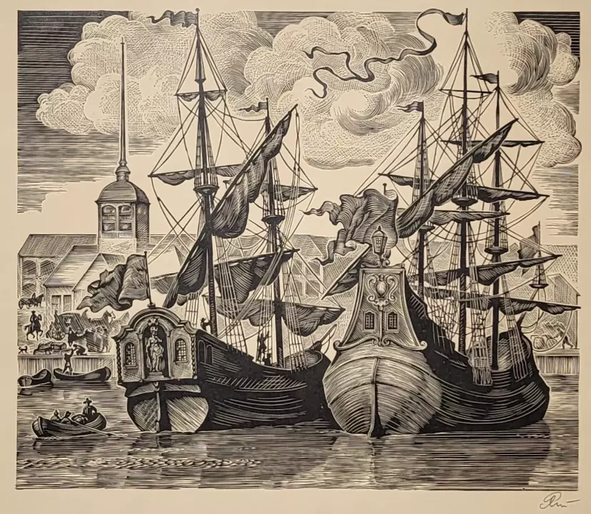 «Порт», Ракицкий Борис Романович, художник, купить картину