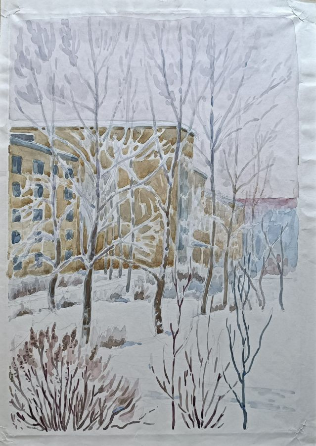 «Зима в городе» Жаров Ю.И.