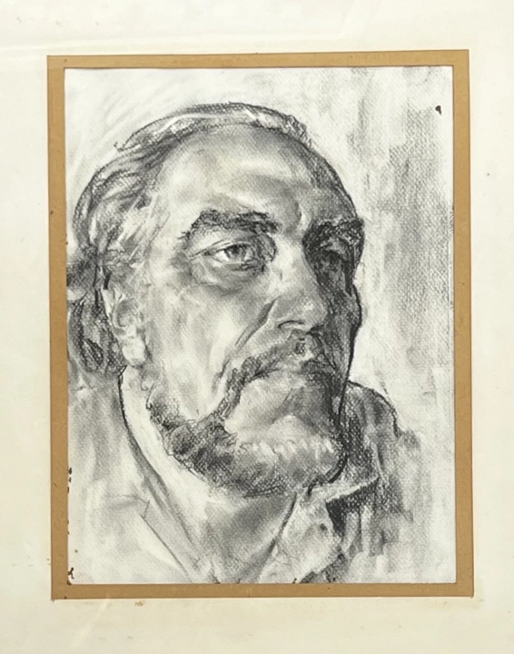 «Портрет геофизика Кравина» б.у., Яркин Владимир Петрович, художник, купить картину, купить, работы, рисунок, выставка «Полюса живописи», галерея ОПХ