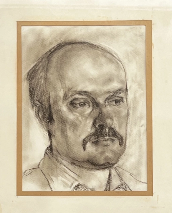 «Портрет штурмана» б.с., Яркин Владимир Петрович, художник, купить картину, купить, работы, рисунок, выставка «Полюса живописи», галерея ОПХ