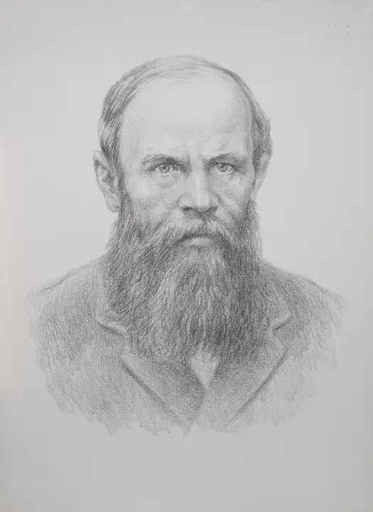 «Фёдор Достоевский», Н.Х., художник, купить картину.
