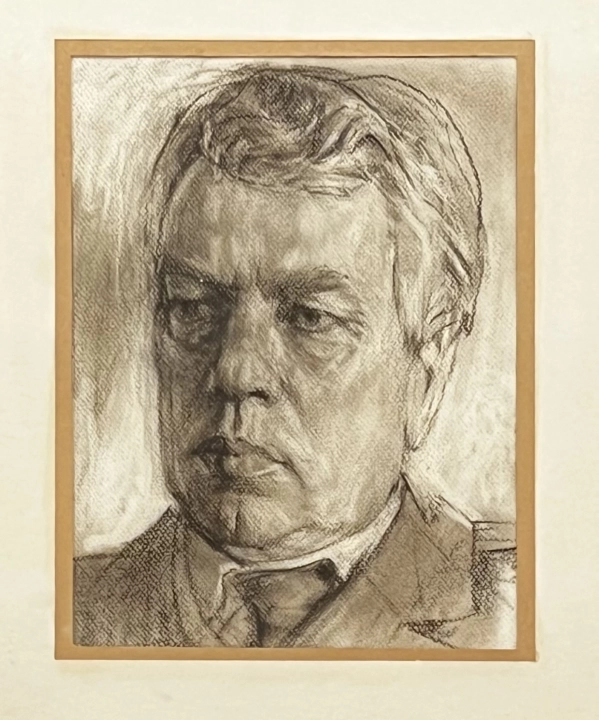 «Портрет Родионова Б.И.» б.с., Яркин Владимир Петрович, художник, купить картину, купить, работы, живопись, выставка «Полюса живописи», галерея ОПХ 