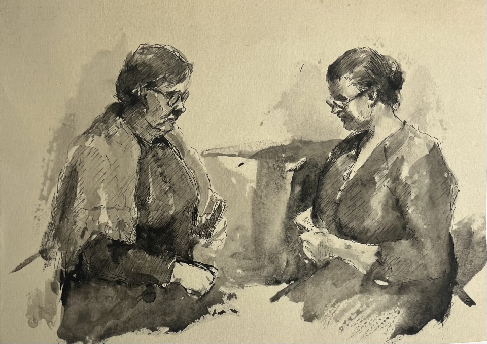 «Подруги», Рахина В.И., художник, купить картину, купить