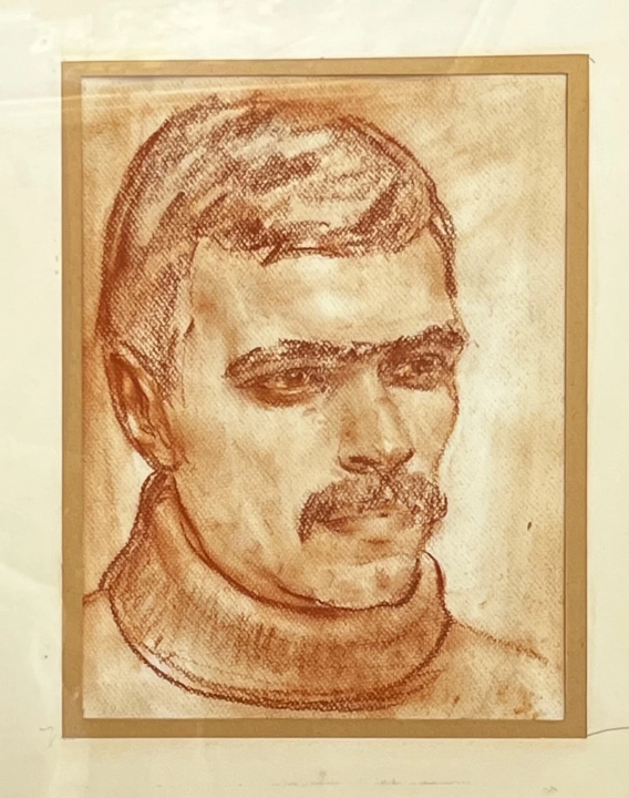 «Портрет матроса Славы» б.у., Яркин Владимир Петрович, художник, купить картину, купить, работы, рисунок, выставка «Полюса живописи», галерея ОПХ