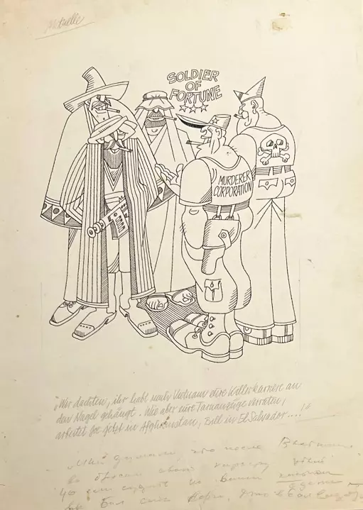 «Soldier of fortune», Н.Х., художник, купить картину