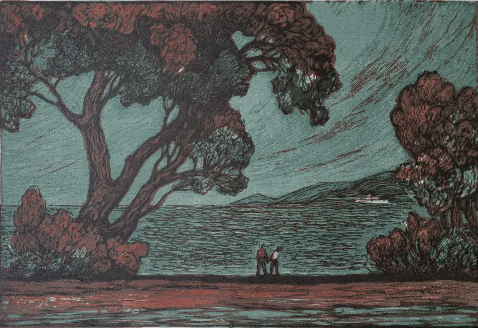 «Пейзаж», Н.Х., художник, купить картину.