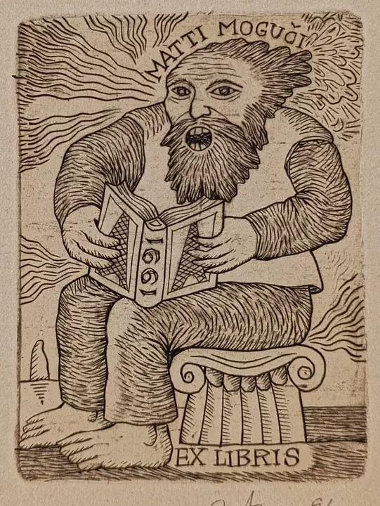 «Matti Moguci ex libris» Jüri Arrak