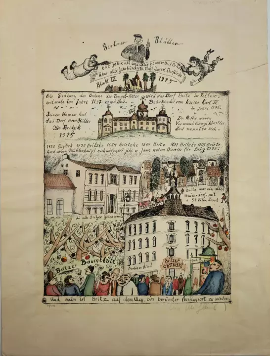 «Город Бриц», Максимов Александр Денисович, художник, купить картину