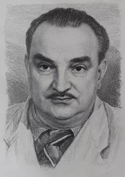 «Портрет Виталия Бианки» Лаврухин Ю.Н.