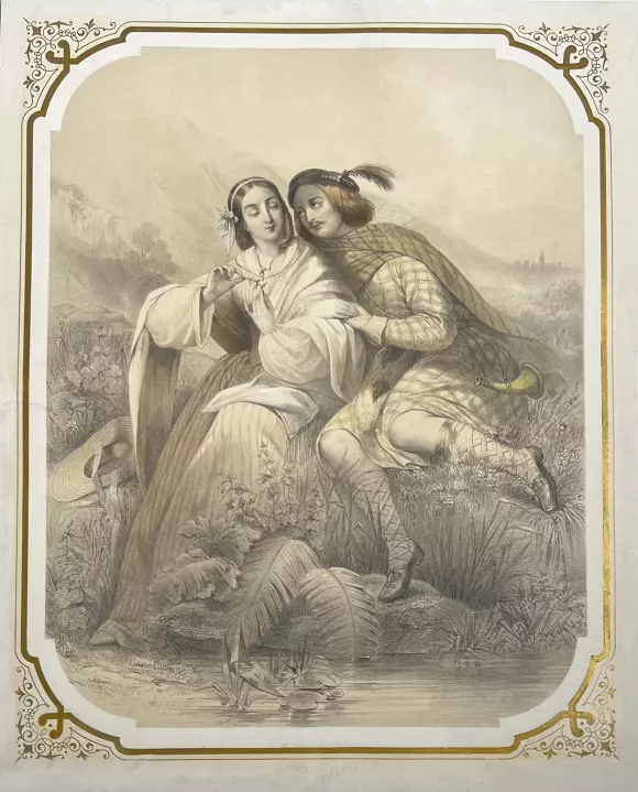 &laquo;Пара&raquo;, Н.Х., художник, купить картину