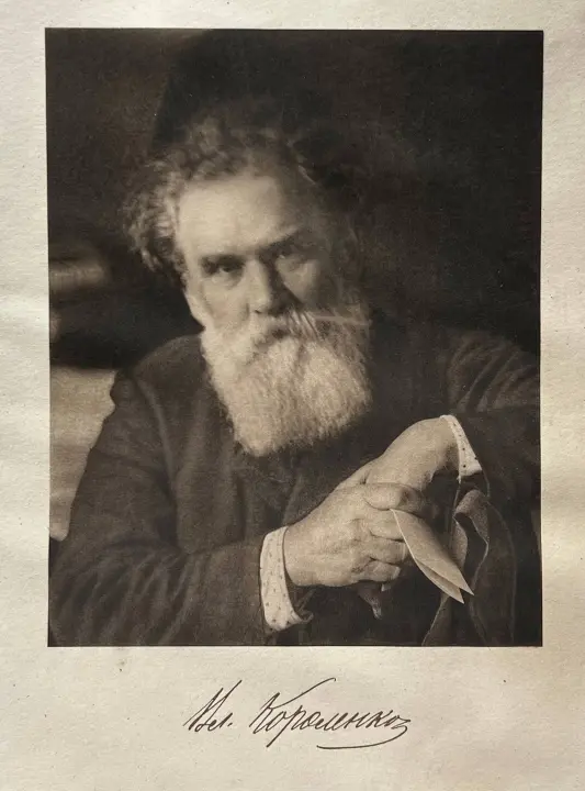 «Короленко. Снимок Г.Е. Старицкаго, Полтава, 1913», художник, купить картину, купить, работы, аукцион, графика, галерея ОПХ, Bidspirit, бидспирит, магазин