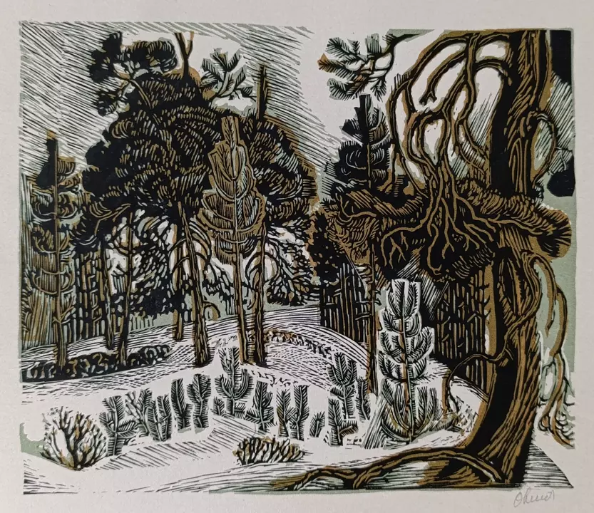 «Зимний лес» Овсянников А.Л.