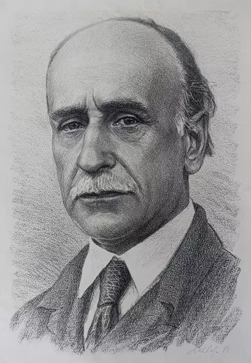 «Портрет Борис Житков» Лаврухин Ю.Н.