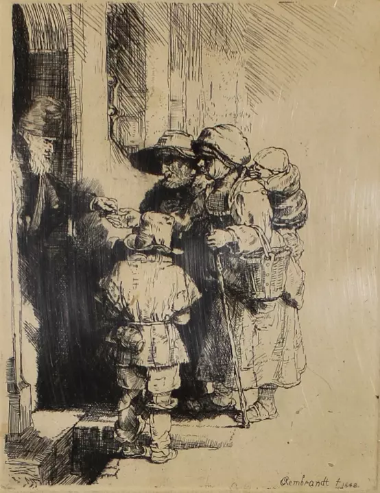 «Милостыня», 1648