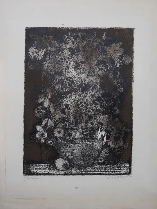 «Цветы», 1975 г., Давыдов Анатолий Захарович, художник, купить картину.